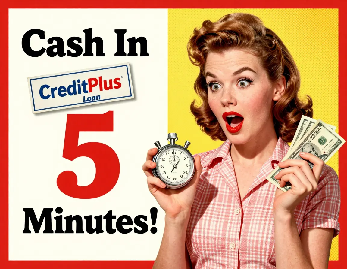 Need Cash Today? CreditPlus Approves Loans in Minutes