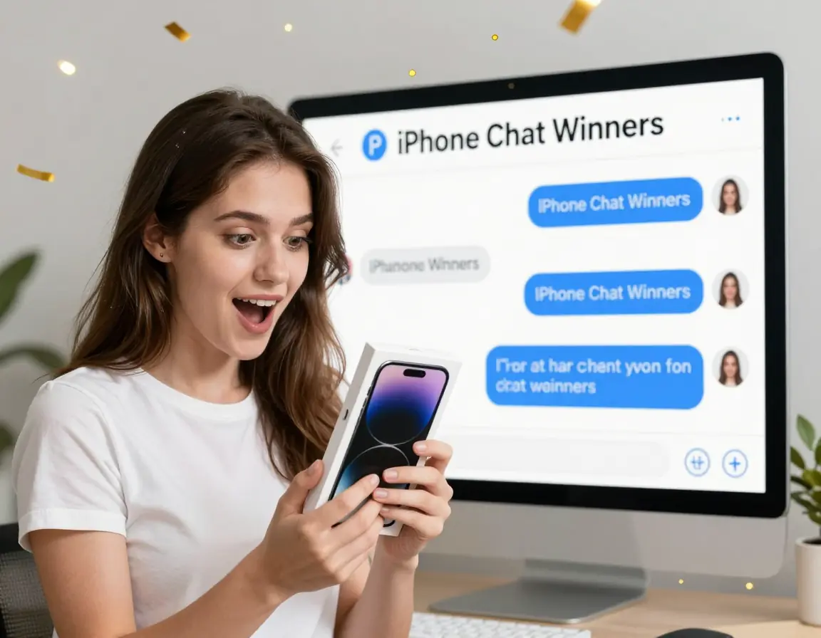 Chat Now — You Could Win a New iPhone