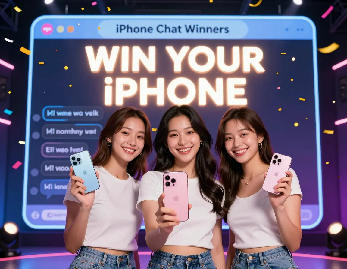 Chat Now — You Could Win a New iPhone